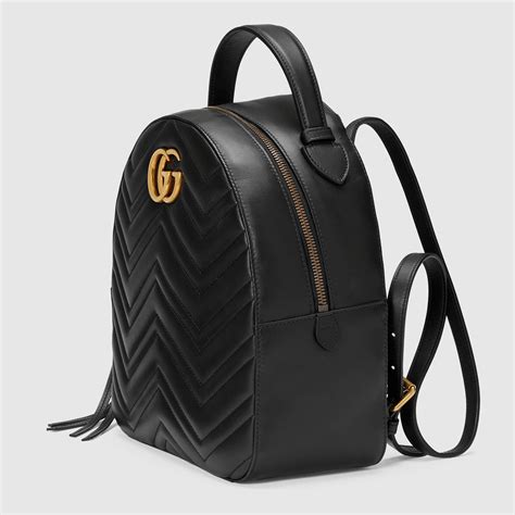 sac gucci femme marmont|gucci marmont leather backpack.